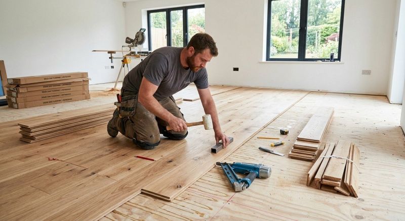 Finished Floor Installation