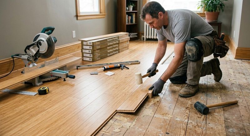 Bamboo Flooring Installation in Kent, WA