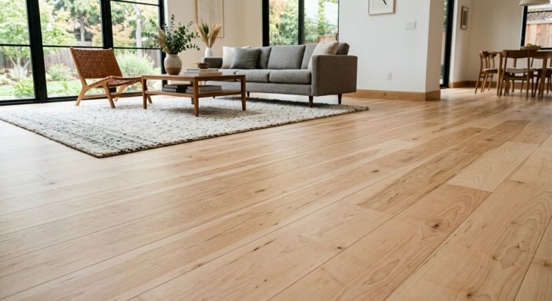 Birch Floor Installation in Kent, WA