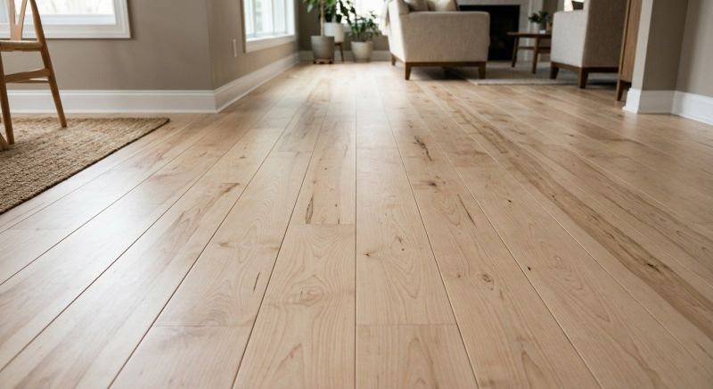 Birch Floor Installation in Kent, WA