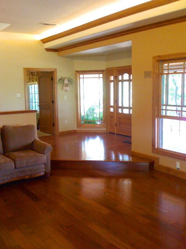 Cherry Floor Installation in Fall City, WA