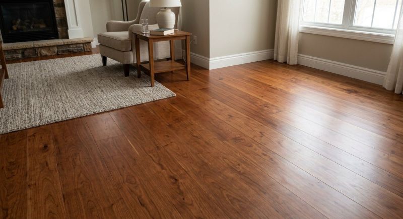 Cherry Floor Installation in Lakewood, WA
