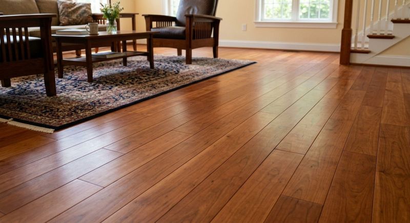 Cherry Floor Installation in Kent, WA
