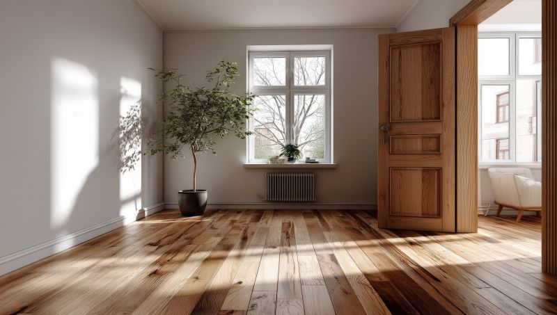 Dark Wood Floor Installation in Kent, WA