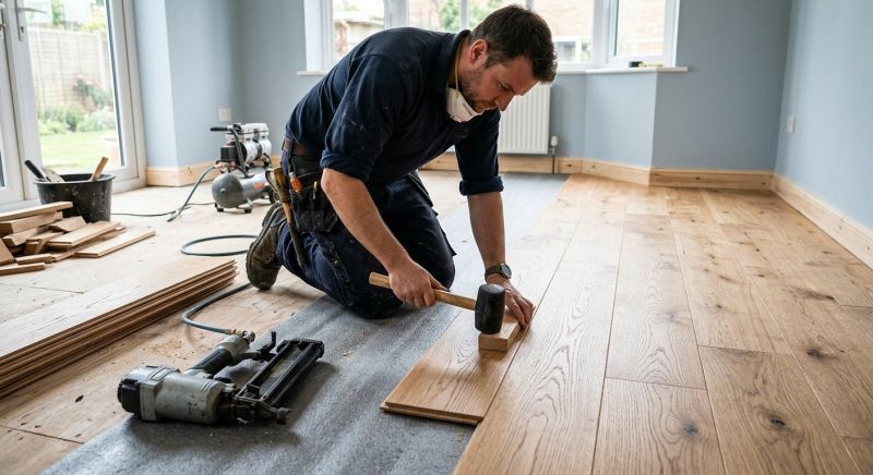 Hardwood Floor Installation in King County, WA
