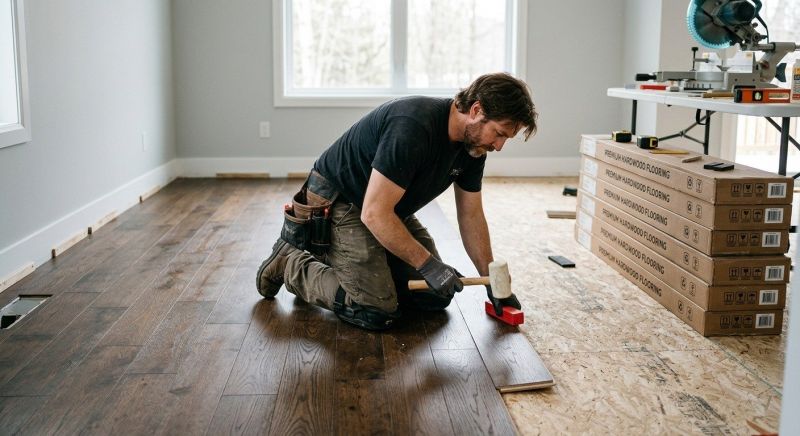 Hardwood Floor Installation in Lakewood, WA