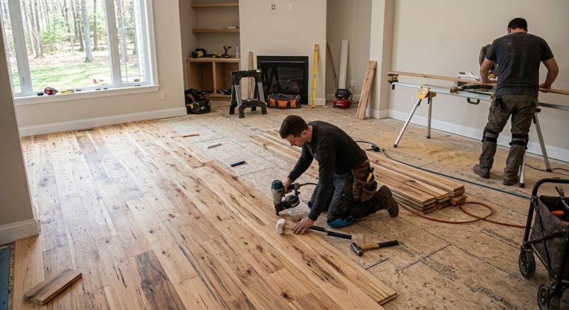 Hardwood Floor Installation in North Bend, WA