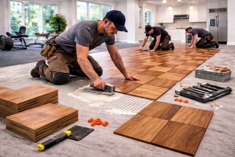 Hardwood Floor Installation in Vashon, WA