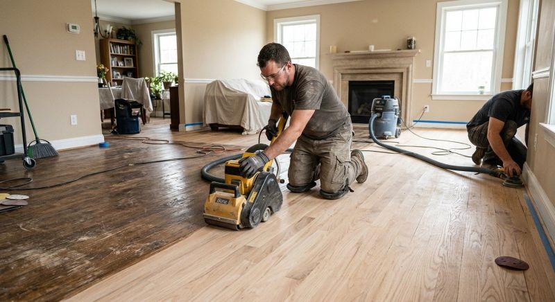 Hardwood Floor Renovation in Kent, WA