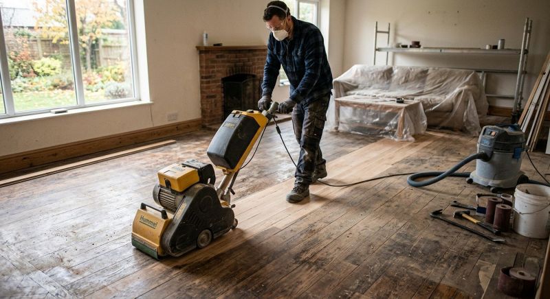 Hardwood Floor Renovation in Kent, WA