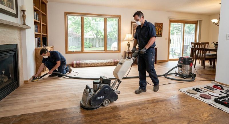 Hardwood Floor Renovation in Kent, WA