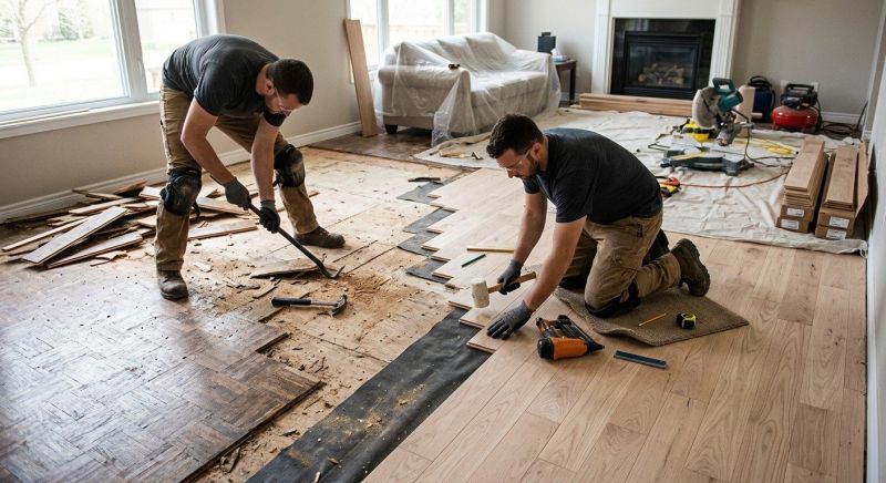 Hardwood Replacement in Lakewood, WA