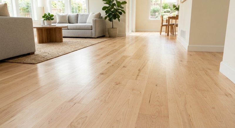 Maple Flooring Installation in Steilacoom, WA