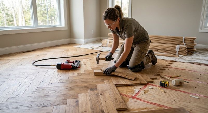 Wood Flooring Installation in Bellevue, WA