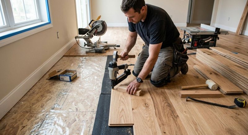 Hardwood Installation in Steilacoom, WA
